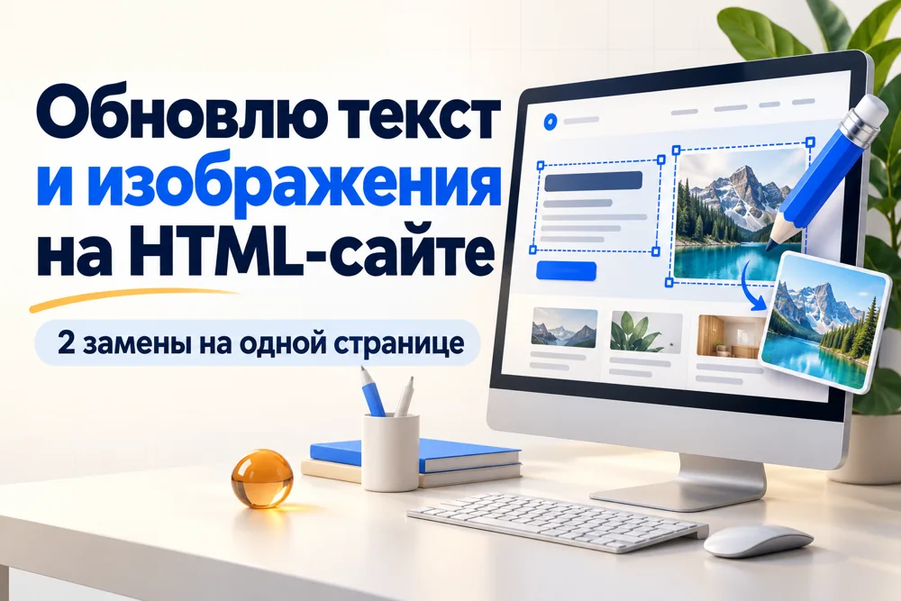 Правки HTML-страницы